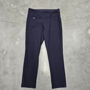 Peck & Peck Navy Straight Leg Pants